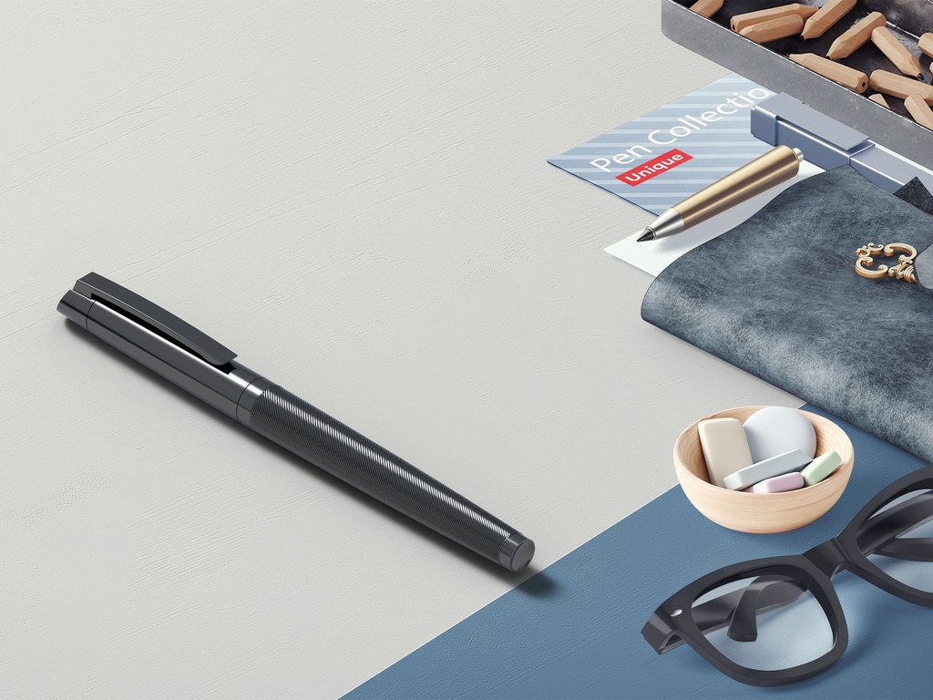تيتانيوم بن
 
 Titanium Pen_(GML)Gray Metal