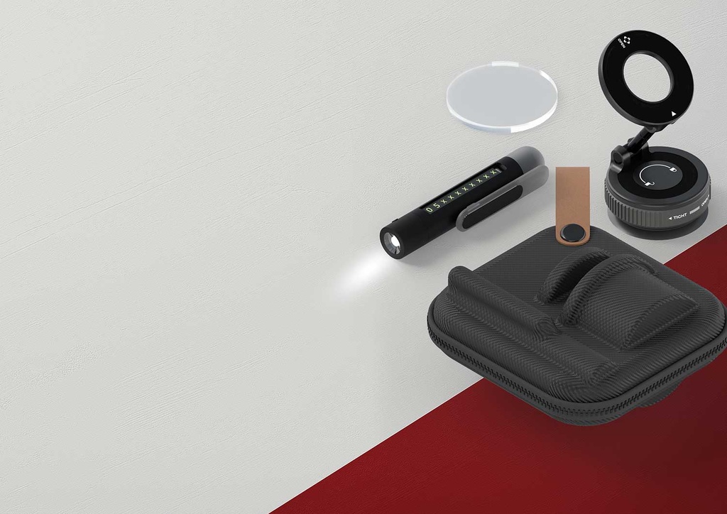 مجموعة أمان السيارة 4 في1
 
 Car Safety Kit (4 in 1)_(BK)Black