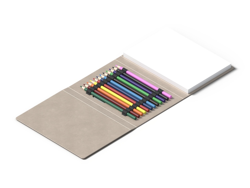 إيكو كولور- كتيب تلوين مع ألوان خشبية
 
 
 EcoColors Set_(CP) Craft Paper