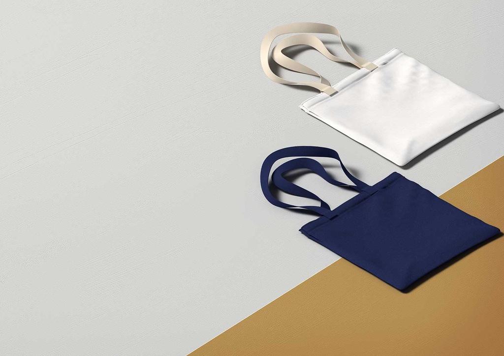 حقيبة قماشية توت باج
 
 Tote Bag_ (BL) Blue