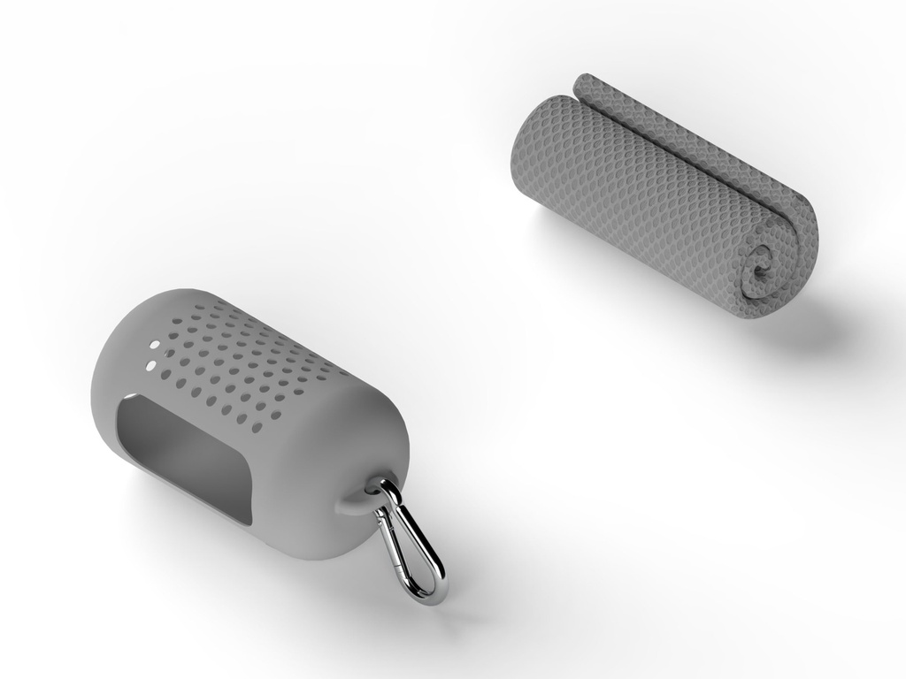 منشفة تربيد
 
 Cooling Towel_ (GY)Gray