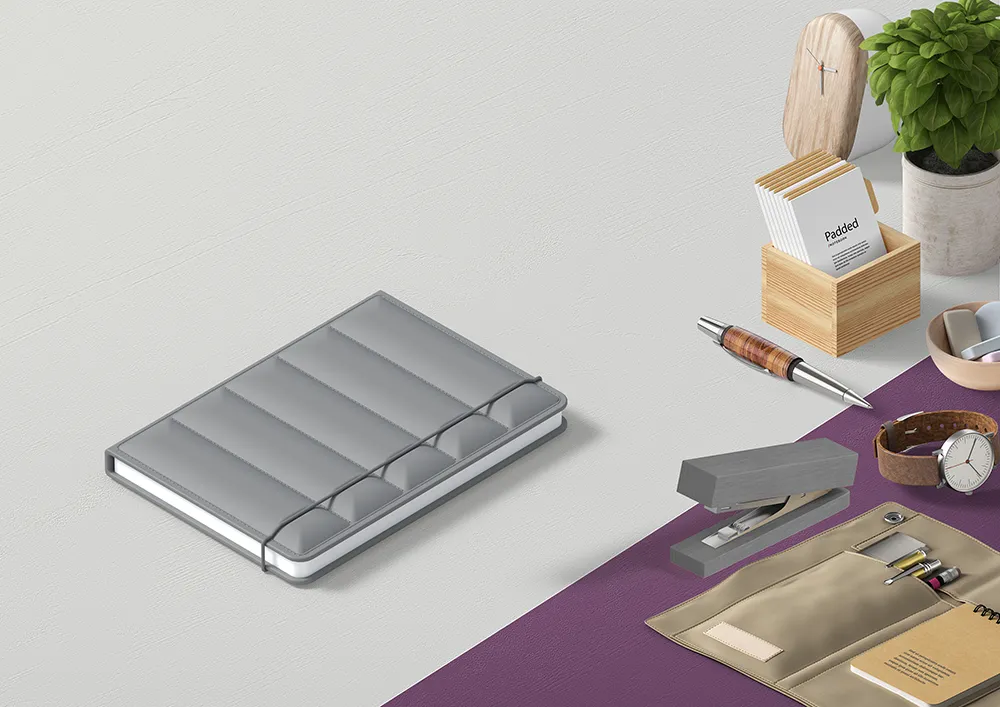 [GNB-107-GY] Miami Notebook GY Gray