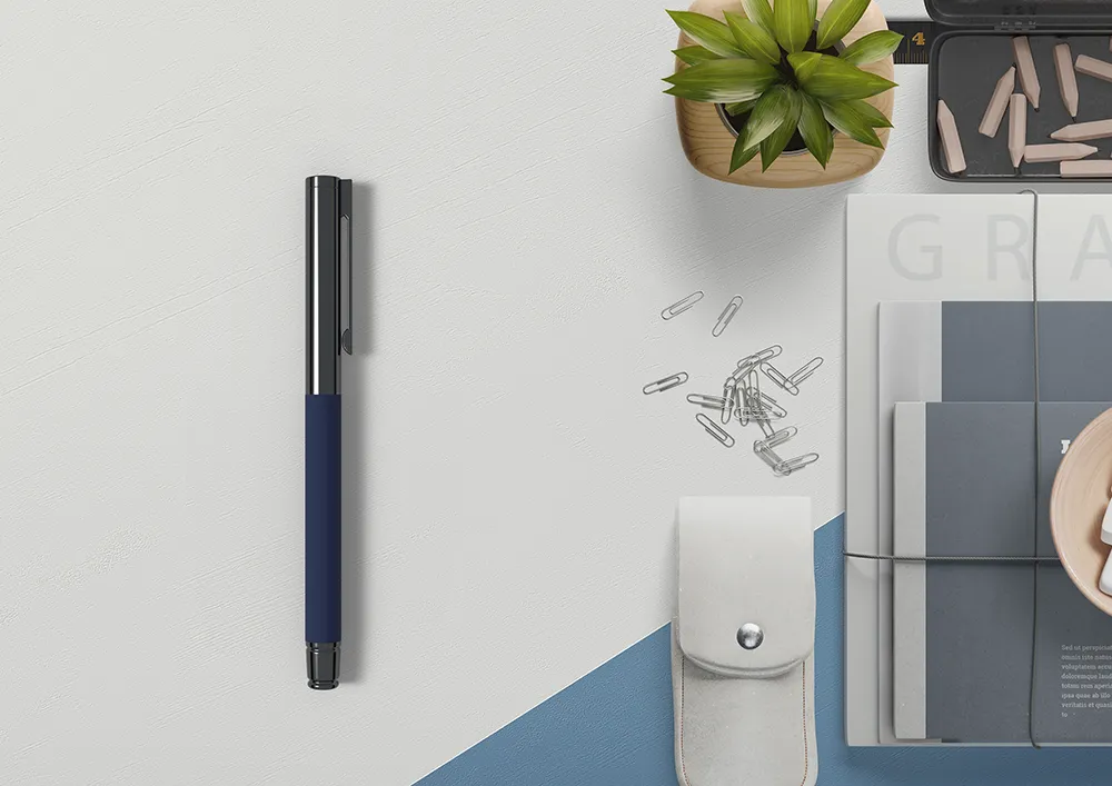 [GPN-104-BL] Signature Pen BL Blue