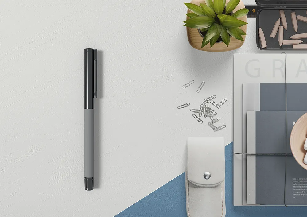 [GPN-104-GY] Signature Pen GY Gray
