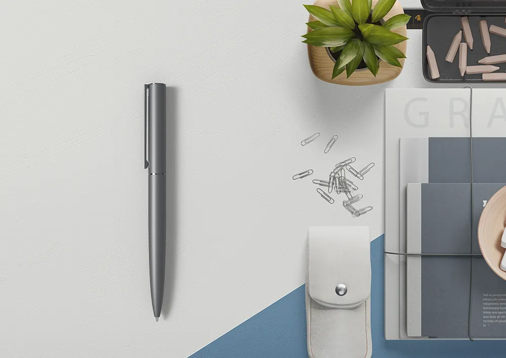 [GPN-105-GML] Space Pen GML Gray Metal