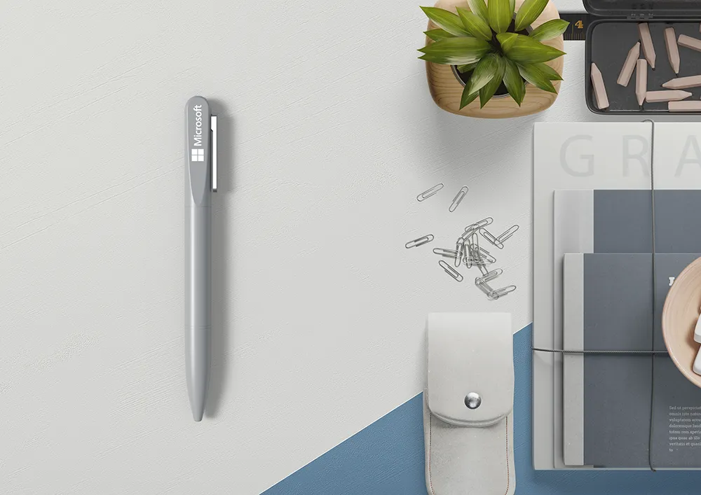 [GPN-102-GY] Light Up Pen GY Gray