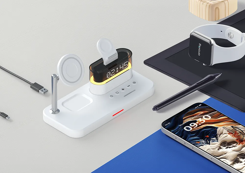 [GWR-103-WT] Executives Charging Station WT White