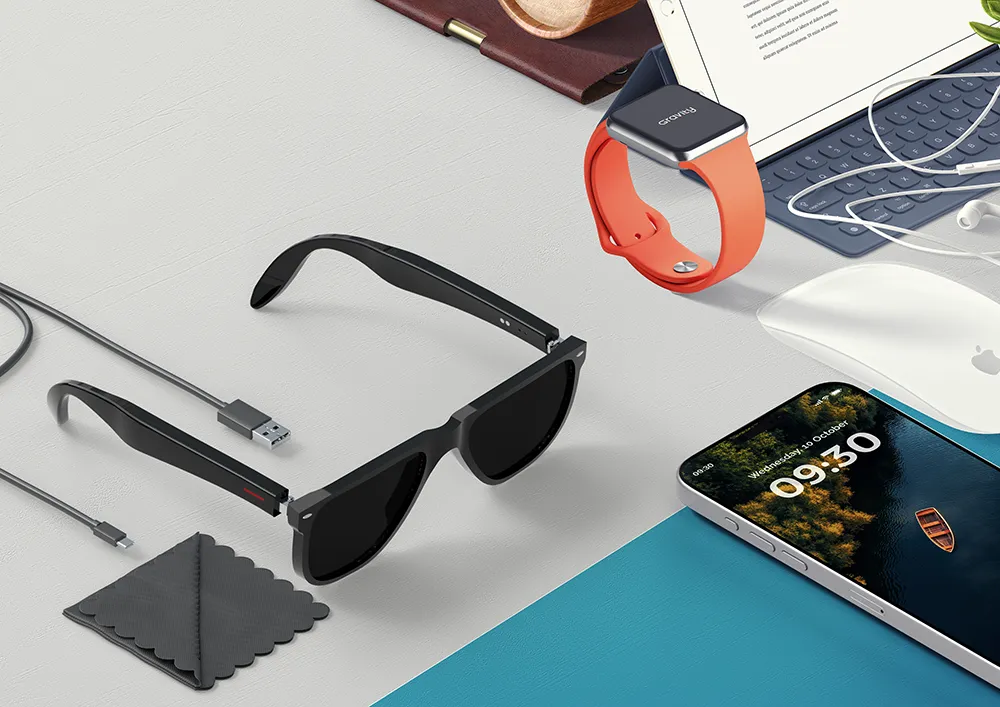 [GEL-121-BK] Ai Translation Glasses BK Black