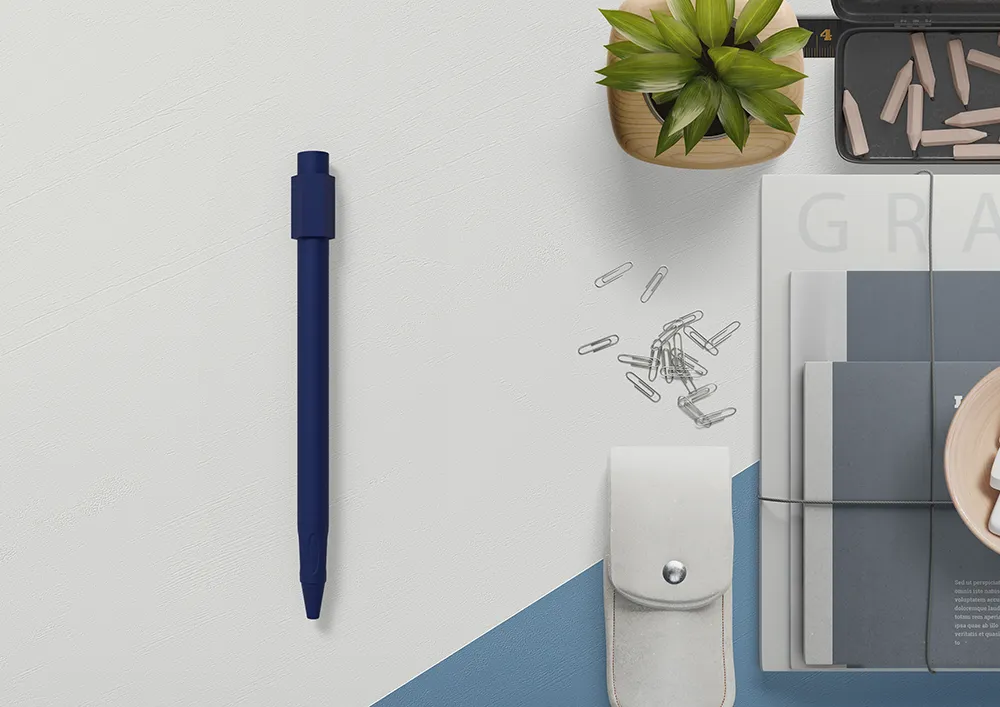 [GPN-119-BL] Anti Stress Pen BL Blue